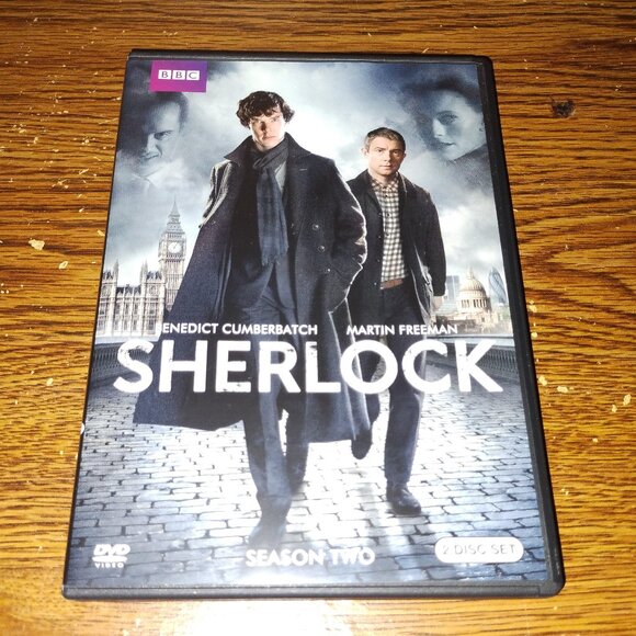 Sherlock The Complete Season Two (2-Disc DVD Box Set, 2012) w/ slip cover - Picture 3 of 6